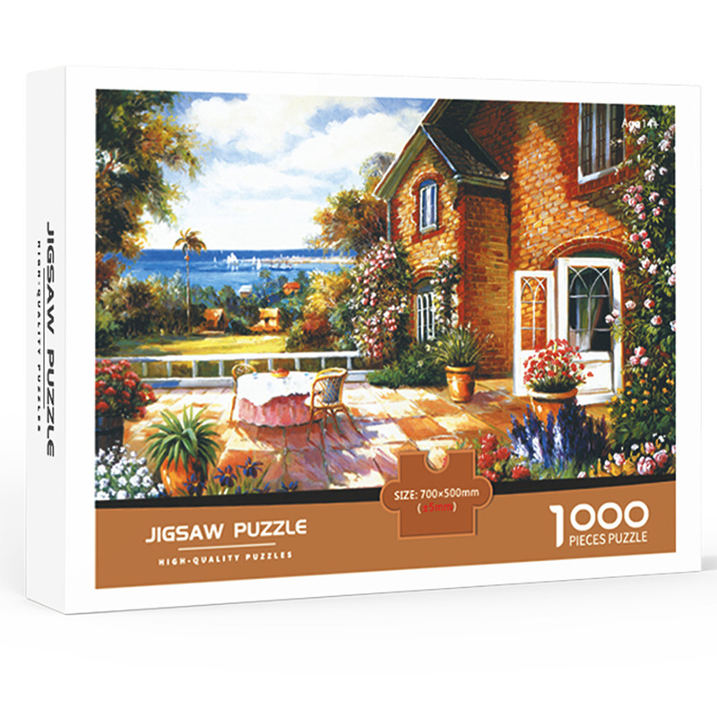 The House and the Sea Jigsaw Puzzle 1000 Piece Adult Puzzle