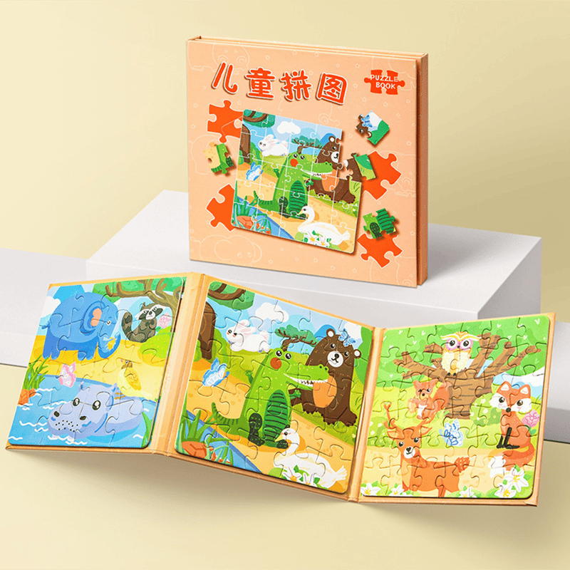 Forest Party 12 Piece Kids Jigsaw Puzzles